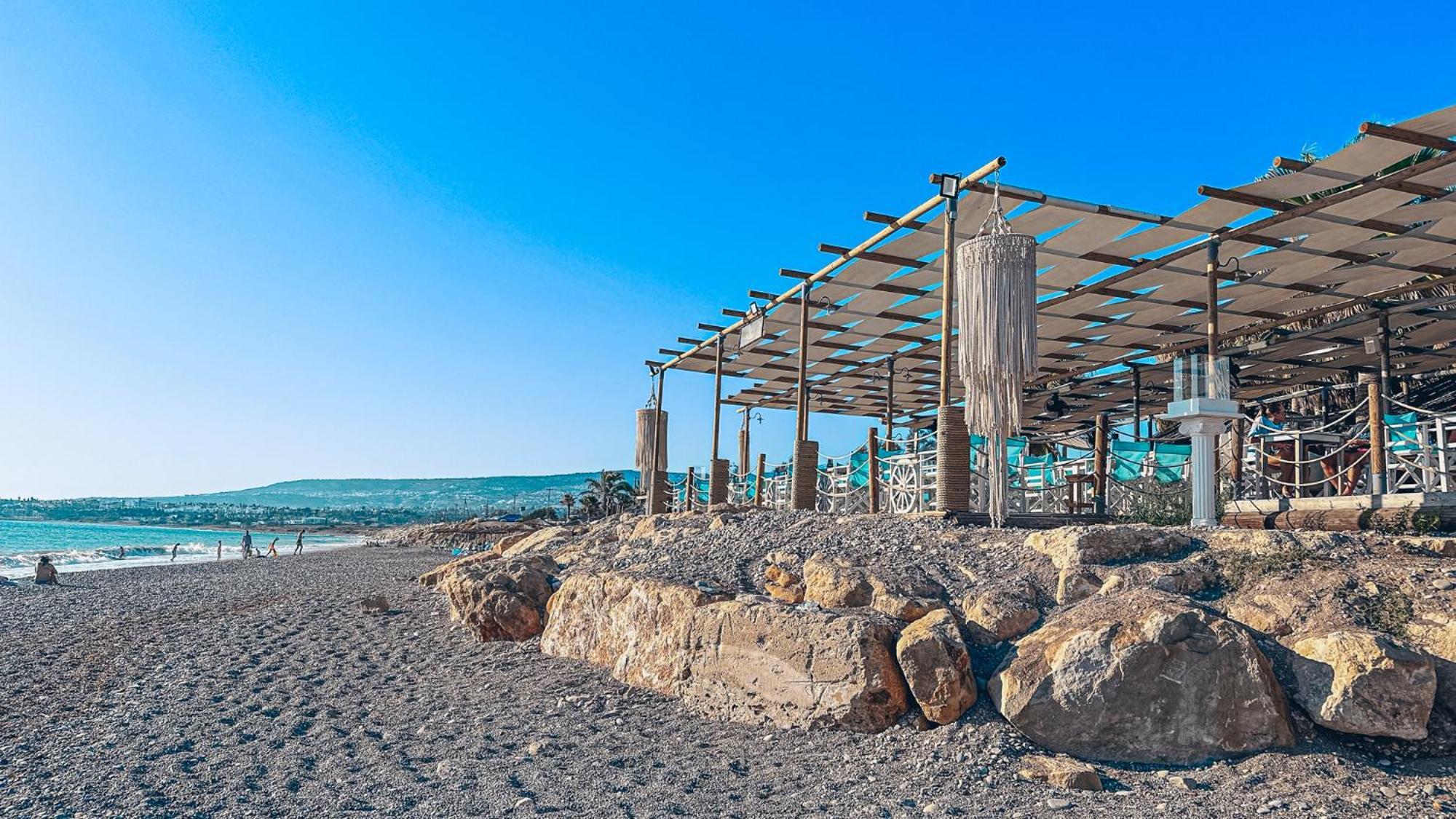 Eden Blue-Horizon 1B, Paphos, Sea View, Pool Apartman Konia Kültér fotó